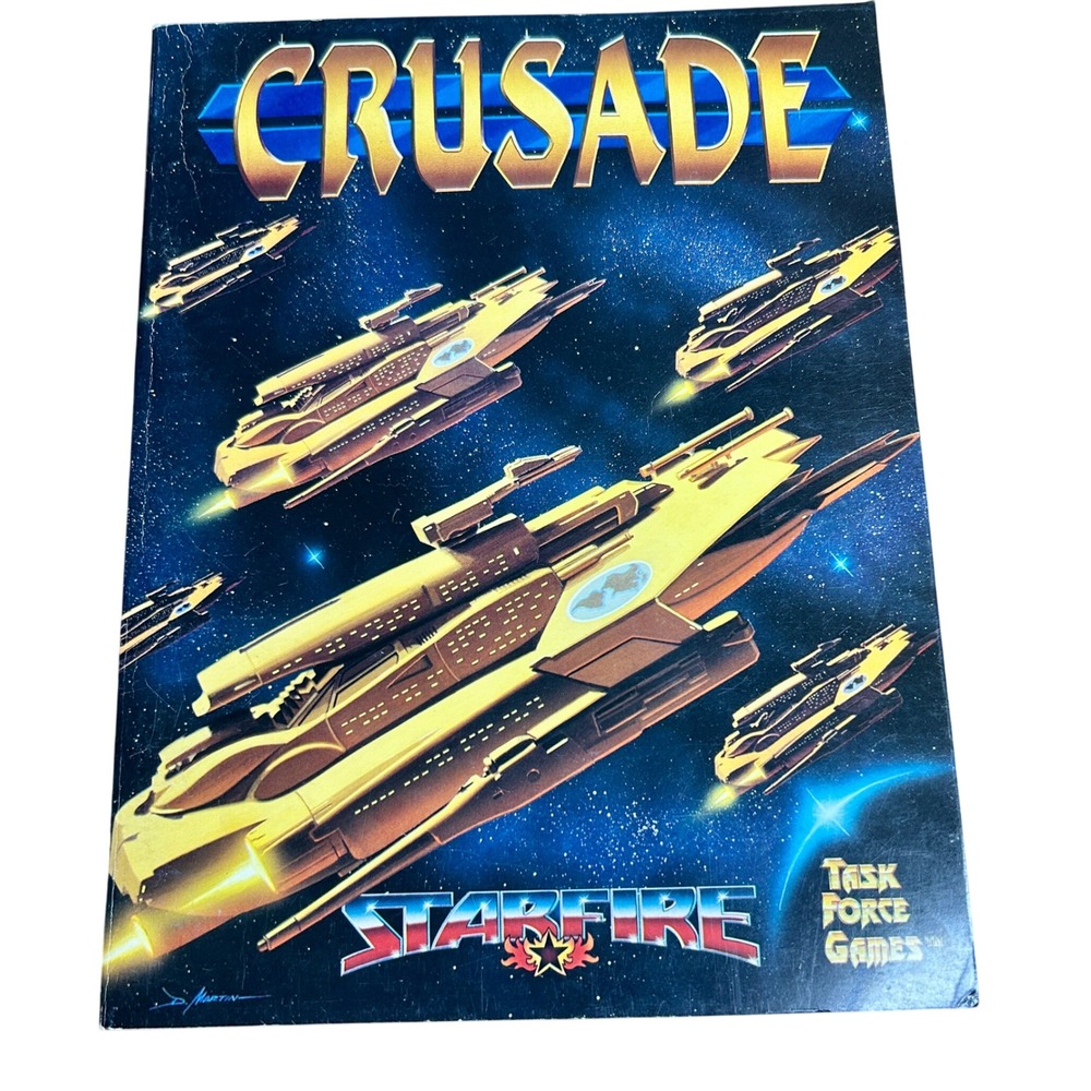 Task Force Games Crusade Starfire Supplement Sci-Fi space Theban War (2298-2302)